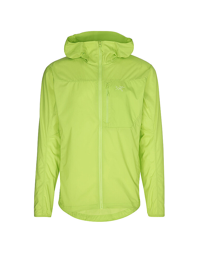 Arcteryx Coupe-vent Squamish Hoodie vert clair XL