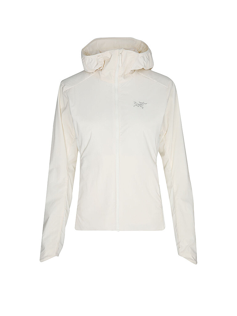 Arcteryx Veste isolante Ă capuche Atom SLs blanc S