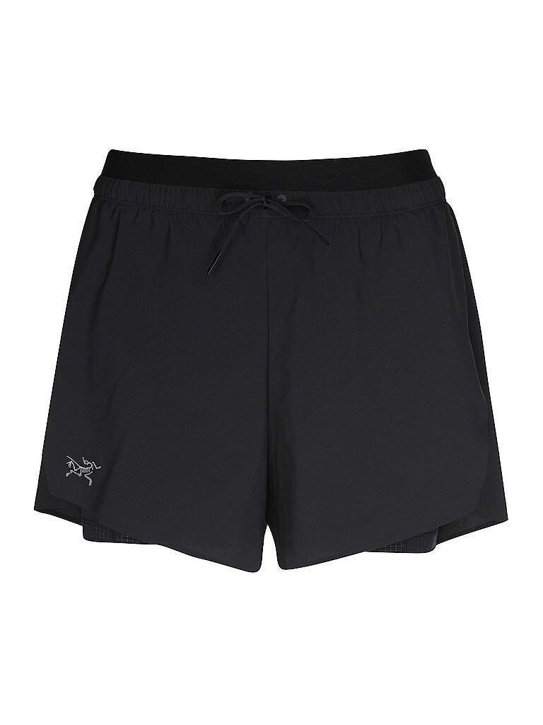 Arcteryx Shorts de course Norvan 2en1 5 noir M