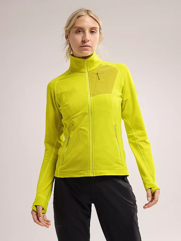 ARCTERYX | Damen Fleecejacke Delta | Jaune