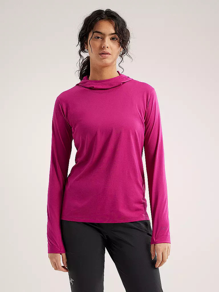 ARCTERYX | Damen Funktionshoodie Taema Hoodie | Rose vif