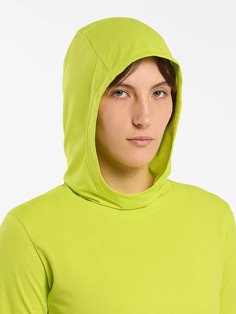 ARCTERYX | Damen Funktionshoodie Taema Hoodie | Jaune