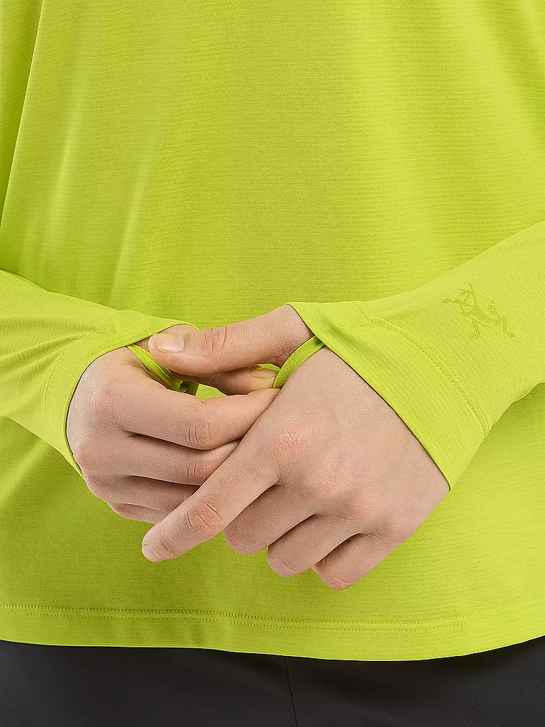 ARCTERYX | Damen Funktionshoodie Taema Hoodie | Jaune