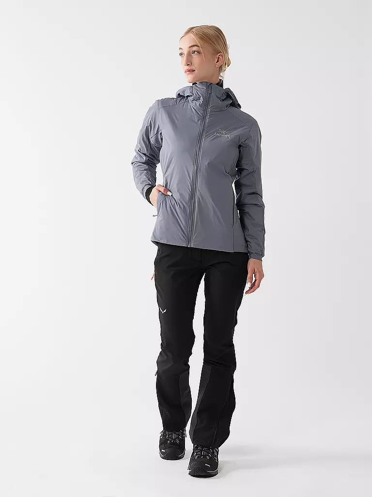 ARCTERYX | Damen Isojacke Atom Hoodie | Gris clair