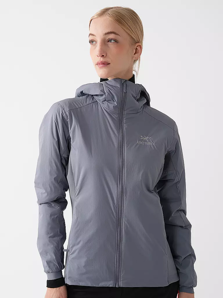 ARCTERYX | Damen Isojacke Atom Hoodie | Gris clair