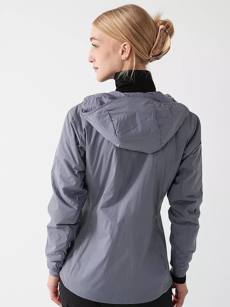 ARCTERYX | Damen Isojacke Atom Hoodie | Gris clair