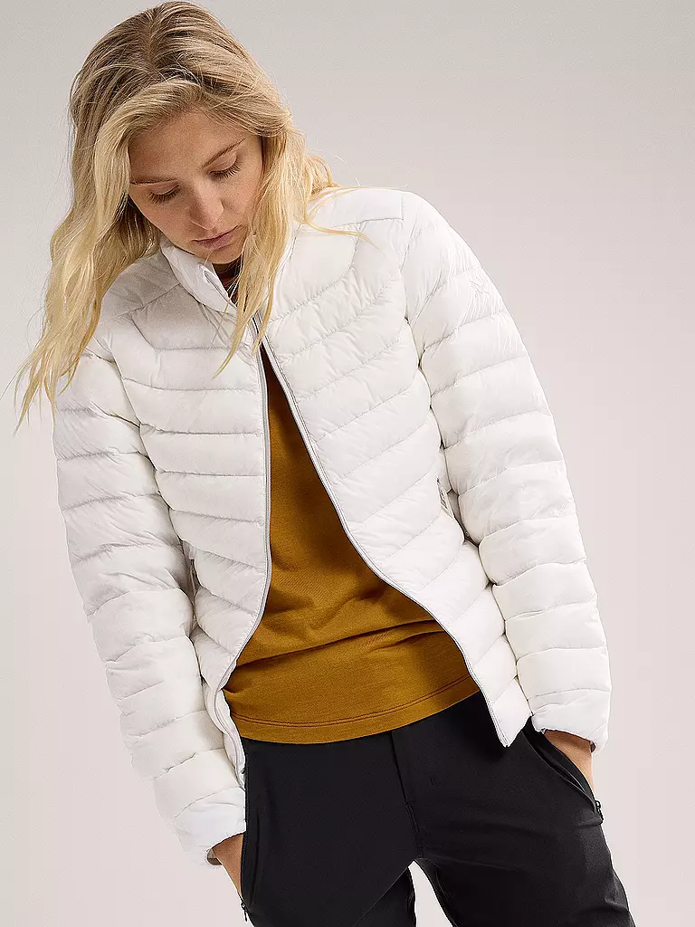 ARCTERYX | Damen Isojacke Cerium Down Hoodie | Blanc