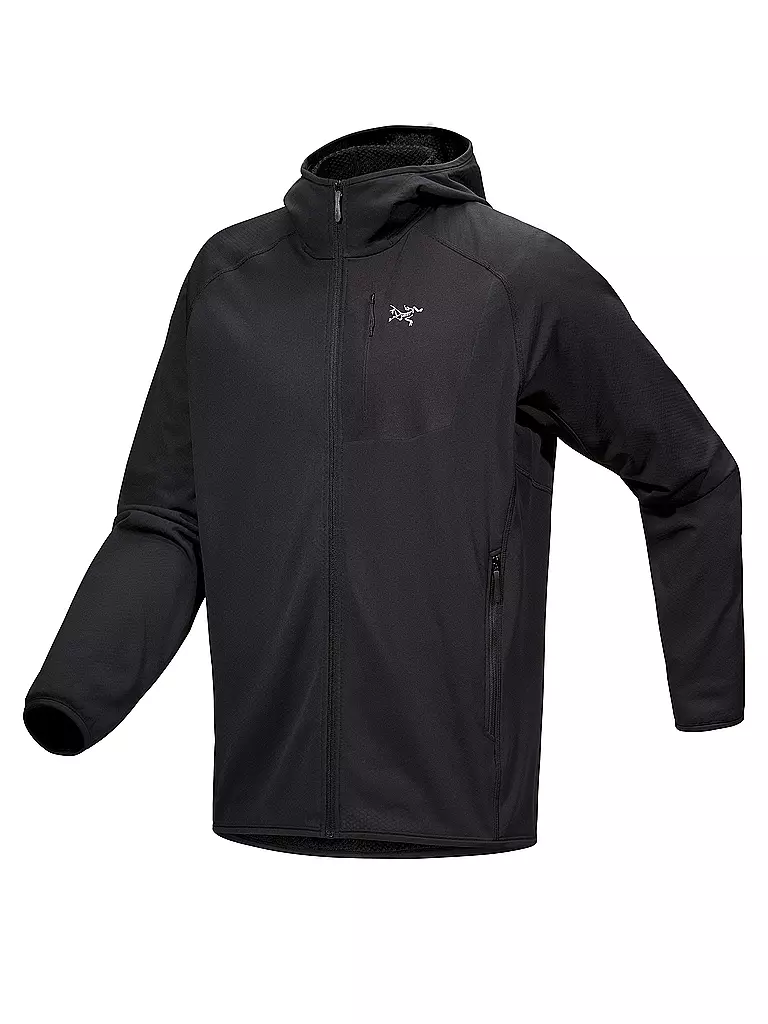ARCTERYX | Herren Fleecejacke Delta Hoodie | Noir