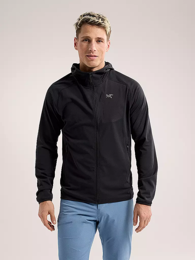 ARCTERYX | Herren Fleecejacke Delta Hoodie | Noir
