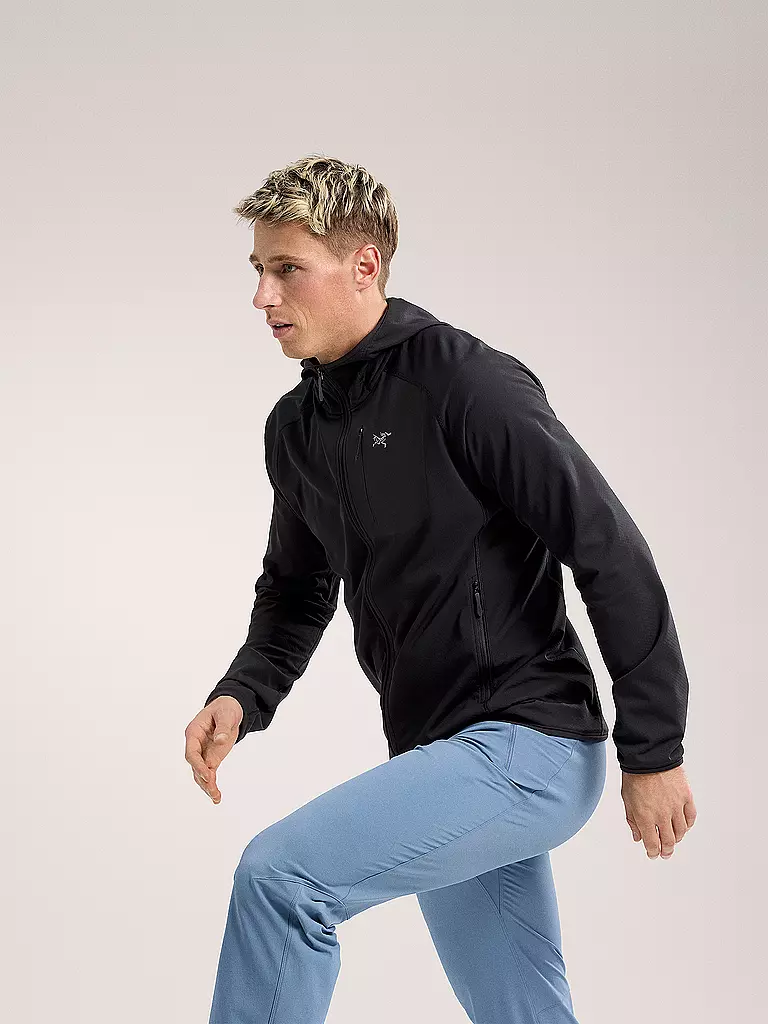 ARCTERYX | Herren Fleecejacke Delta Hoodie | Noir