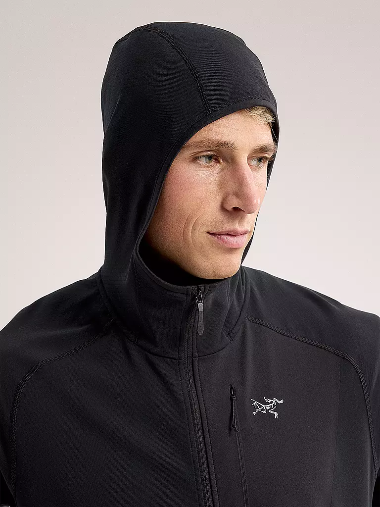 ARCTERYX | Herren Fleecejacke Delta Hoodie | Noir
