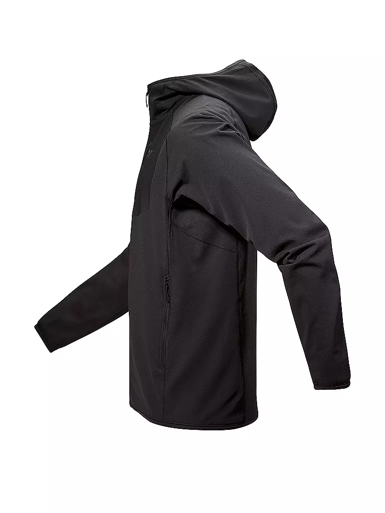 ARCTERYX | Herren Fleecejacke Delta Hoodie | Noir