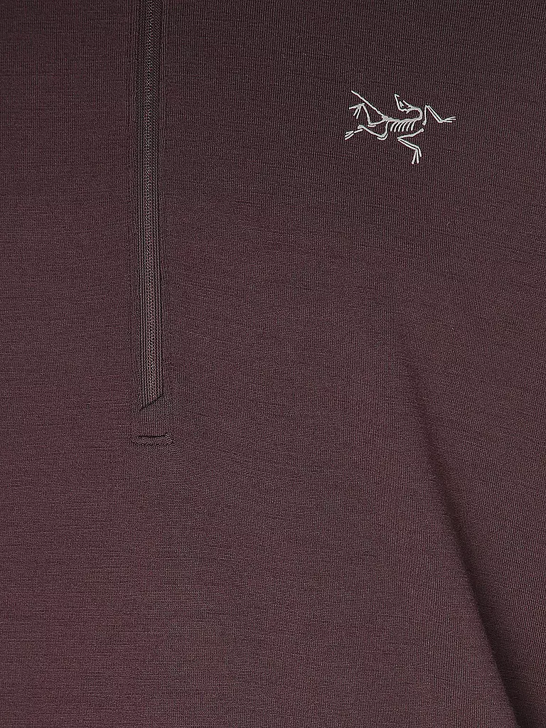 ARCTERYX | Herren Funktions Zipshirt Rho Merino | Gris