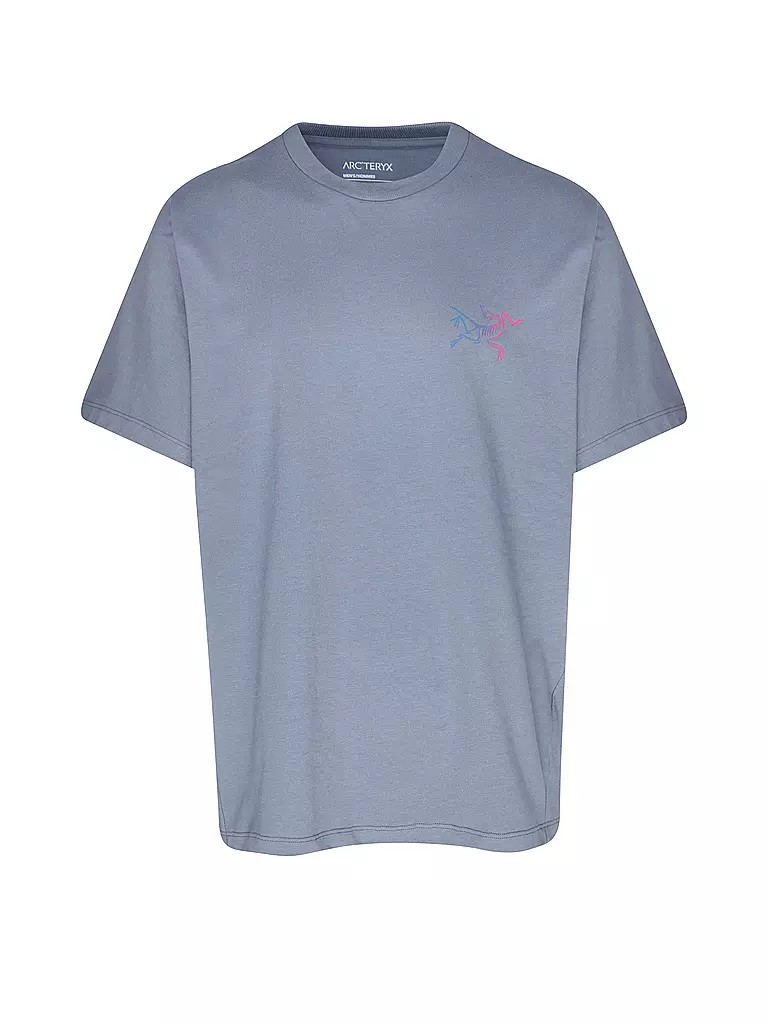 ARCTERYX | Herren Funktionsshirt Kragg Cotton Logo | Gris clair