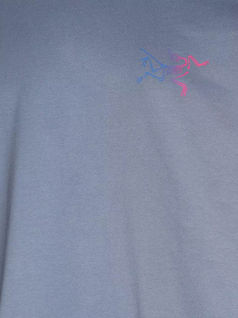 ARCTERYX | Herren Funktionsshirt Kragg Cotton Logo | Gris clair