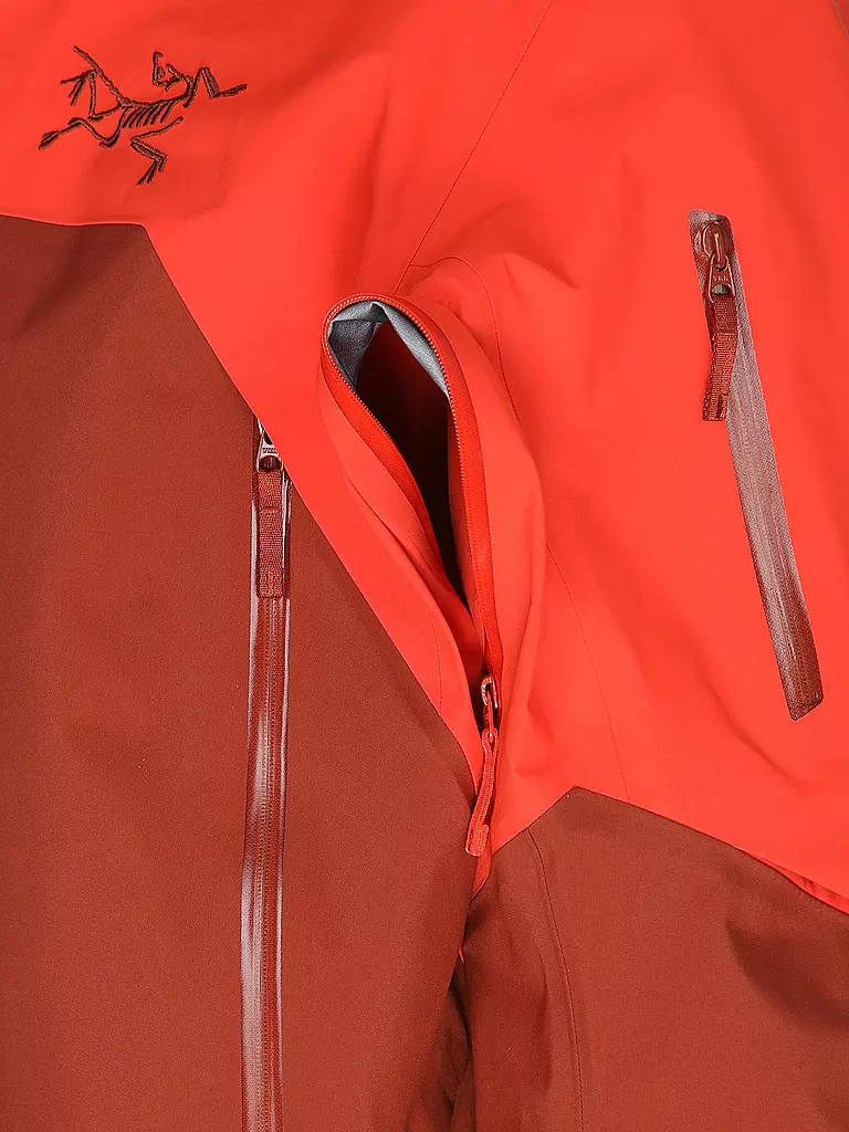 ARCTERYX | Herren Tourenjacke Rush 3L GTX Hoodie | Orange