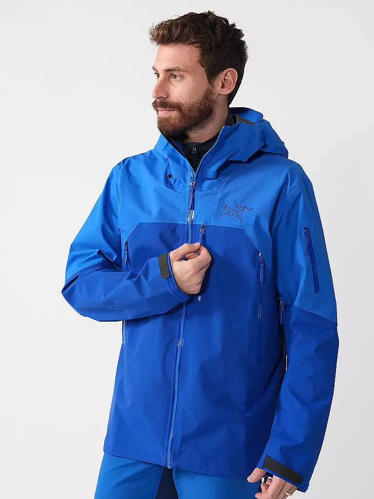ARCTERYX | Herren Tourenjacke Rush 3L GTX Hoodie | Bleu