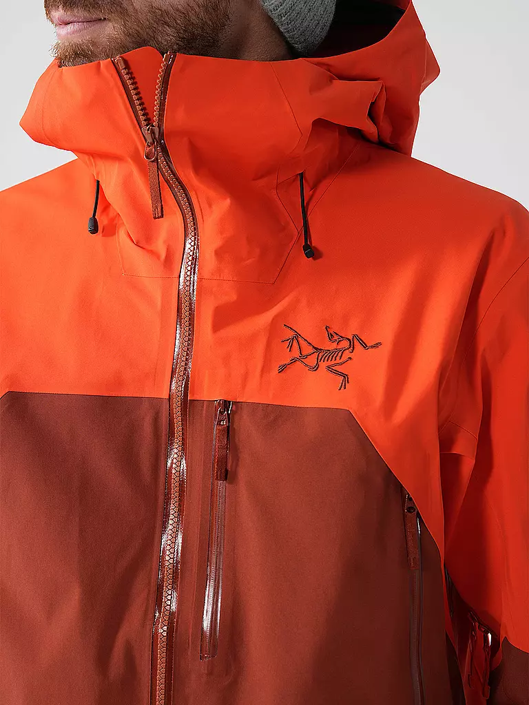 ARCTERYX | Herren Tourenjacke Rush 3L GTX Hoodie | Orange