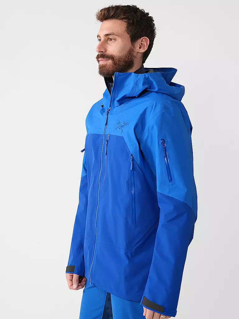 ARCTERYX | Herren Tourenjacke Rush 3L GTX Hoodie | Bleu