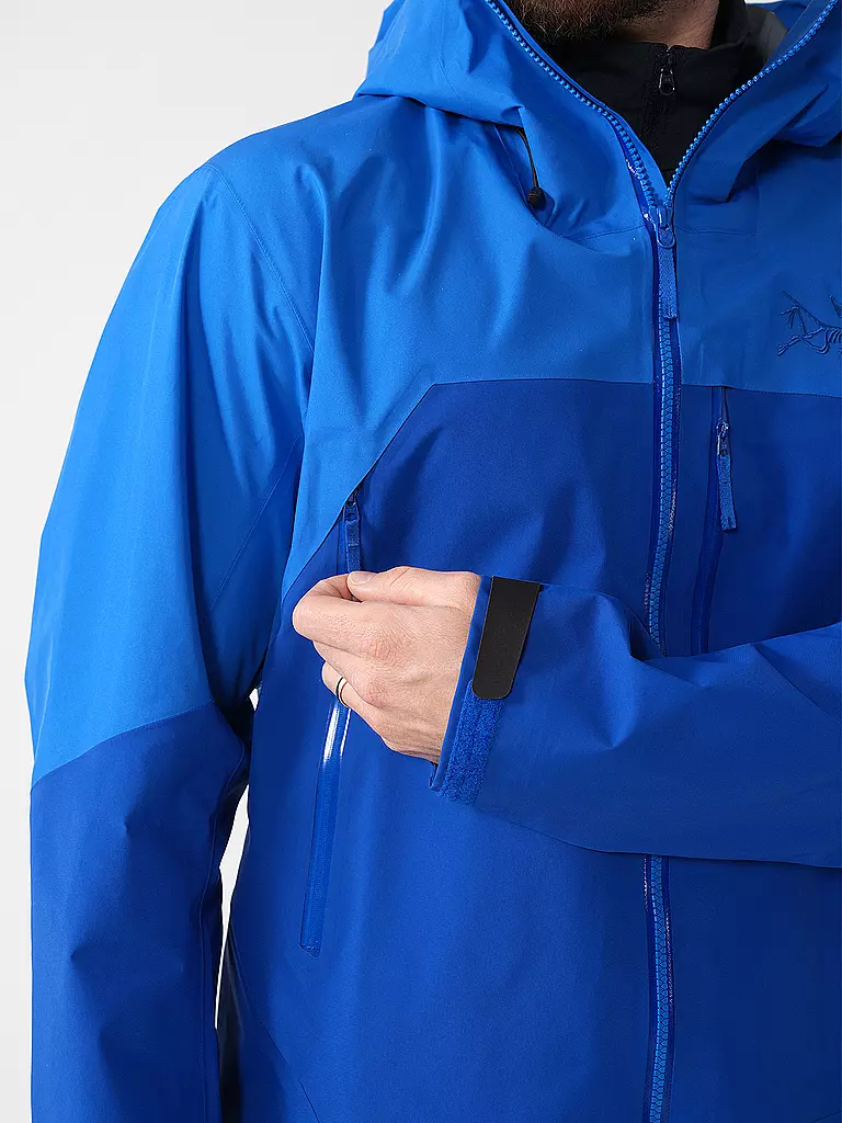 ARCTERYX | Herren Tourenjacke Rush 3L GTX Hoodie | Bleu