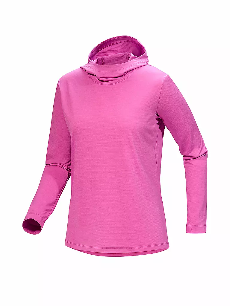 ARCTERYX | Hoodie de sport pour femme Taema | Rose vif