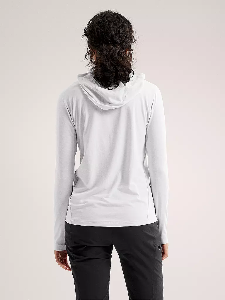 ARCTERYX | Hoodie de sport pour femme Taema | Blanc