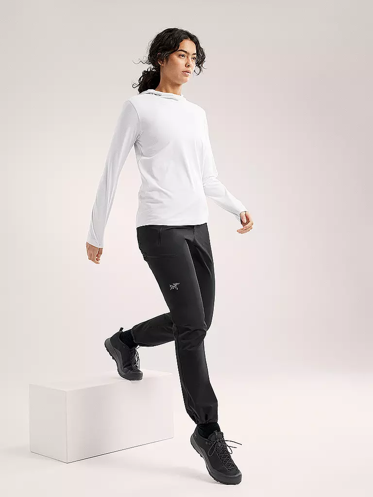 ARCTERYX | Hoodie de sport pour femme Taema | Blanc