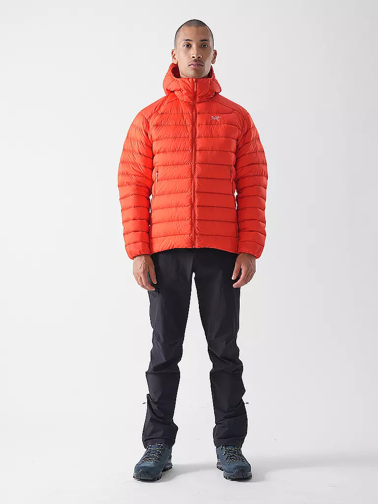 ARCTERYX | Isojacke Cerium Hoodie pour hommes | Rouge