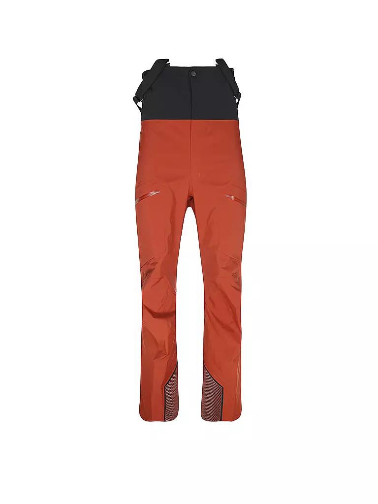 ARCTERYX | Pantalon de randonnée homme Rush BIB 3L GTX | Rouge foncé