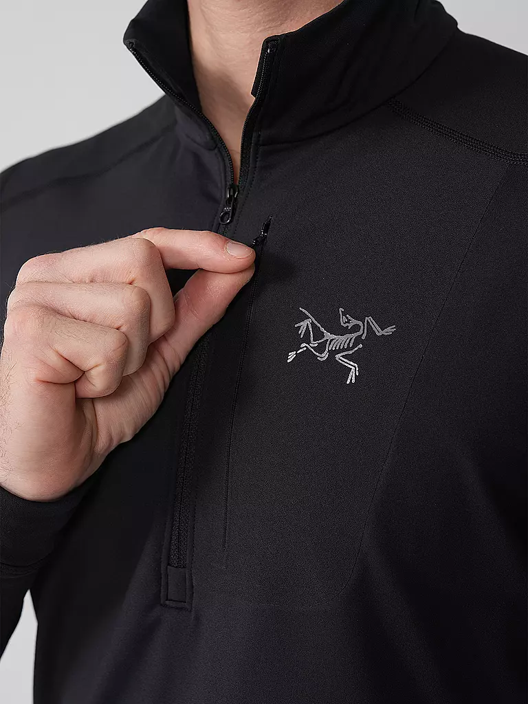 ARCTERYX | Sous-vêtement zippé pour homme RHO LT | Noir