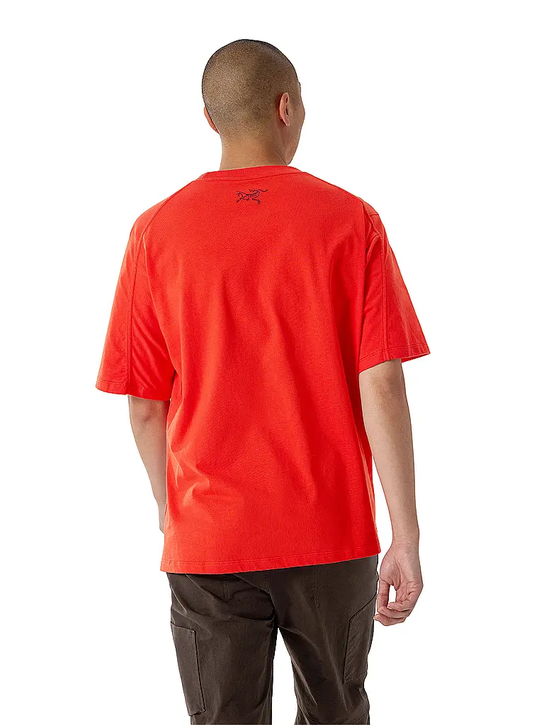 ARCTERYX | T-shirt Kragg homme | Rouge