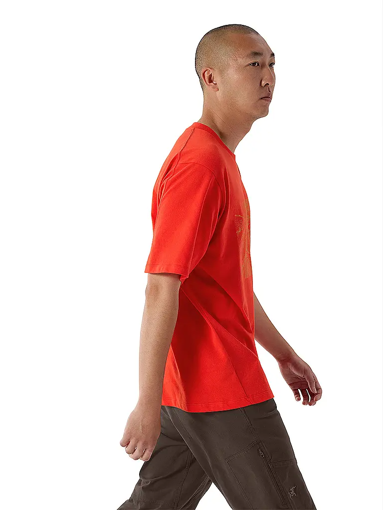 ARCTERYX | T-shirt Kragg homme | Rouge