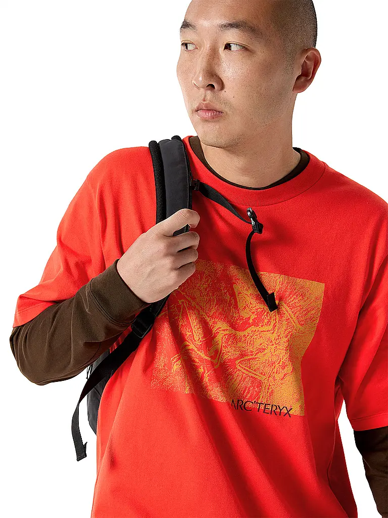 ARCTERYX | T-shirt Kragg homme | Rouge