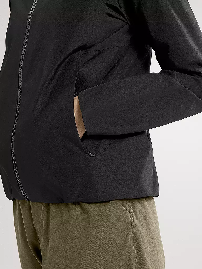 ARCTERYX | Veste softshell à capuche Solano pour femme | Noir