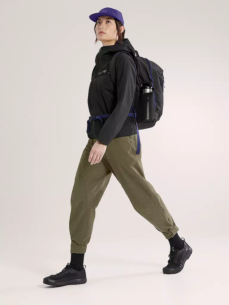 ARCTERYX | Veste softshell à capuche Solano pour femme | Noir