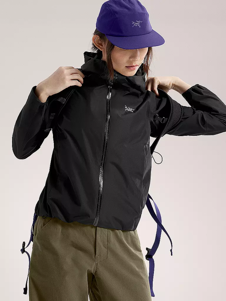 ARCTERYX | Veste softshell à capuche Solano pour femme | Noir