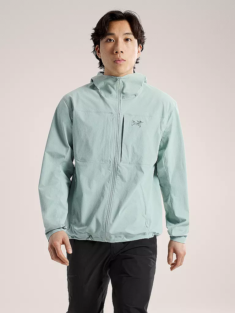 ARCTERYX | Veste softshell Gamma Lightweight à capuche pour homme | Vert clair