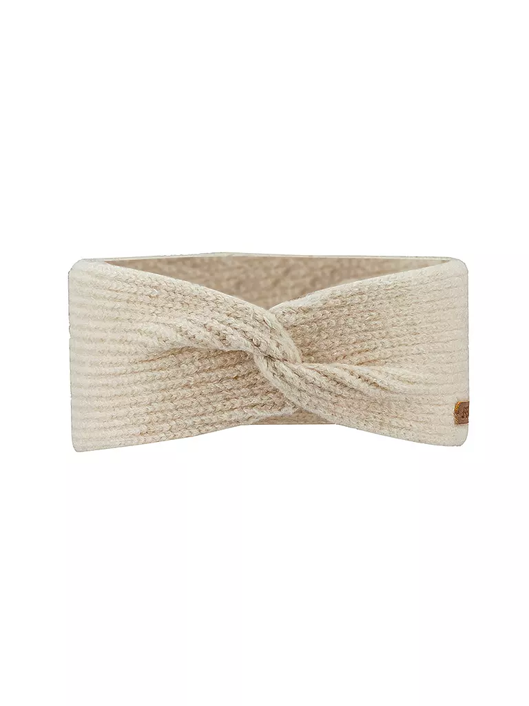 ARECO | Damen Stirnband Fleecy | Crème