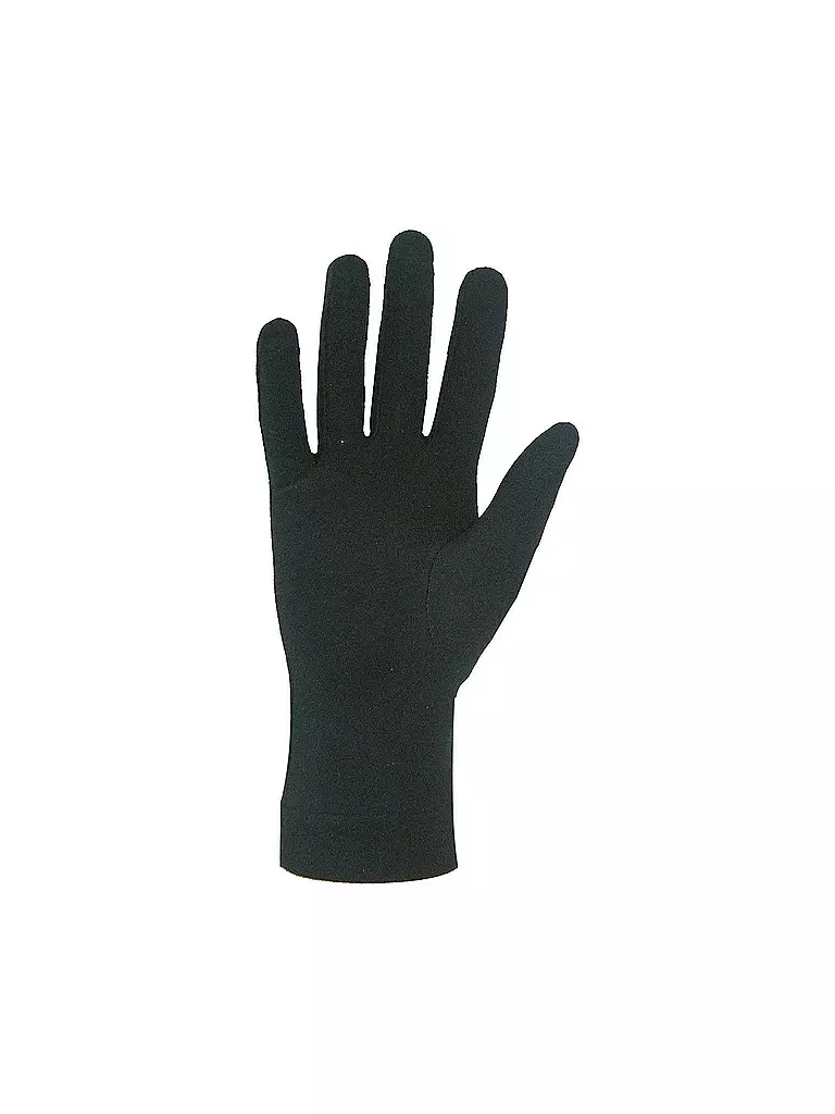 ARECO | Sous-gants en soie | Noir