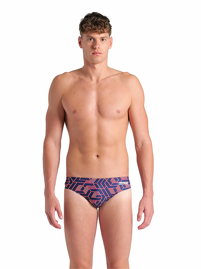 Slip de bain Escape rouge 52
