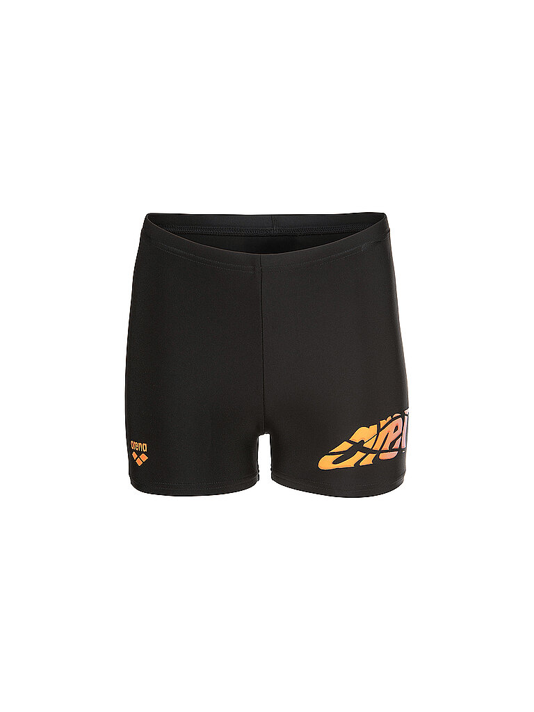 Slip de bain garçon avec lettrage noir 128