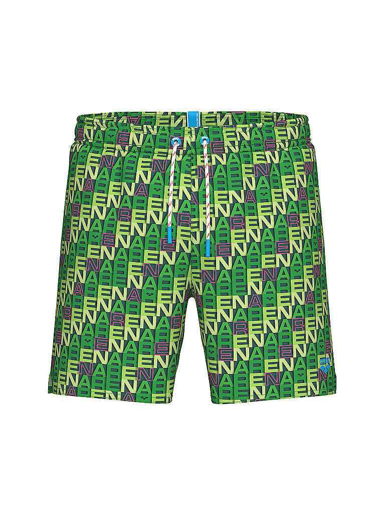 Short de bain Beach Boxer Allover vert XL