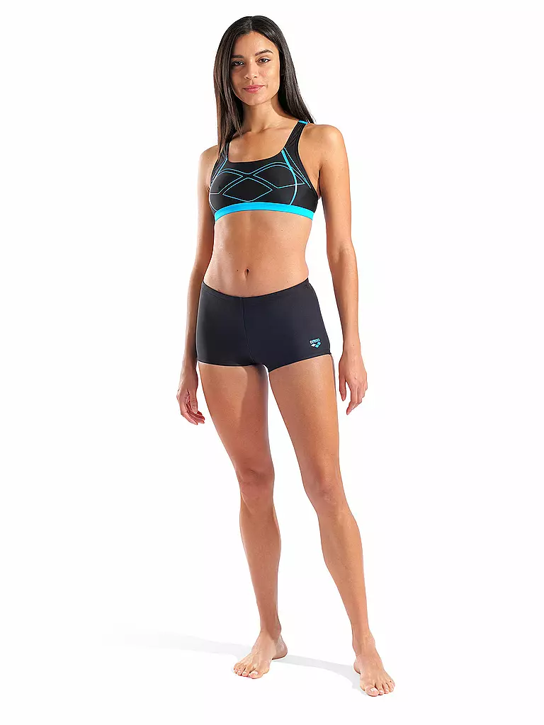 ARENA | Bikini Graphic Femme | Noir