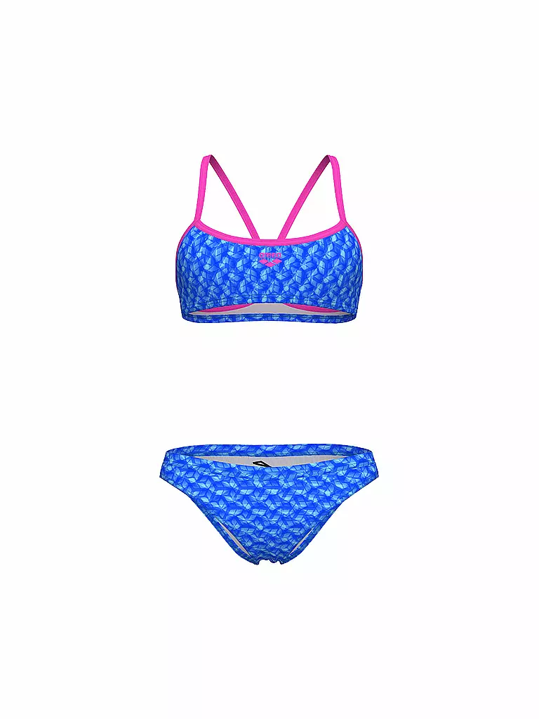 ARENA | Bikini Monogramme Femme | Bleu