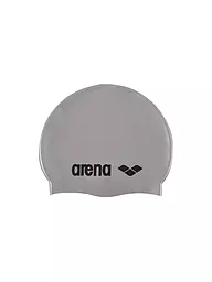 ARENA | Bonnet de bain Classic Silicone | Argent