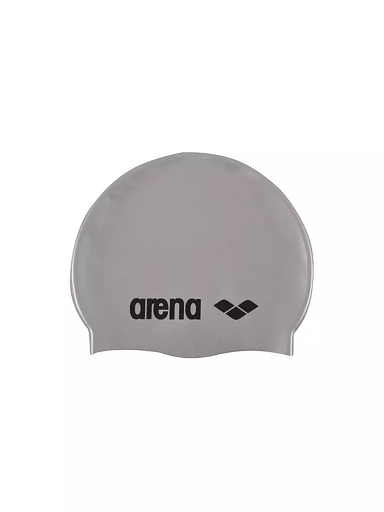 ARENA | Bonnet de bain Classic Silicone | Argent