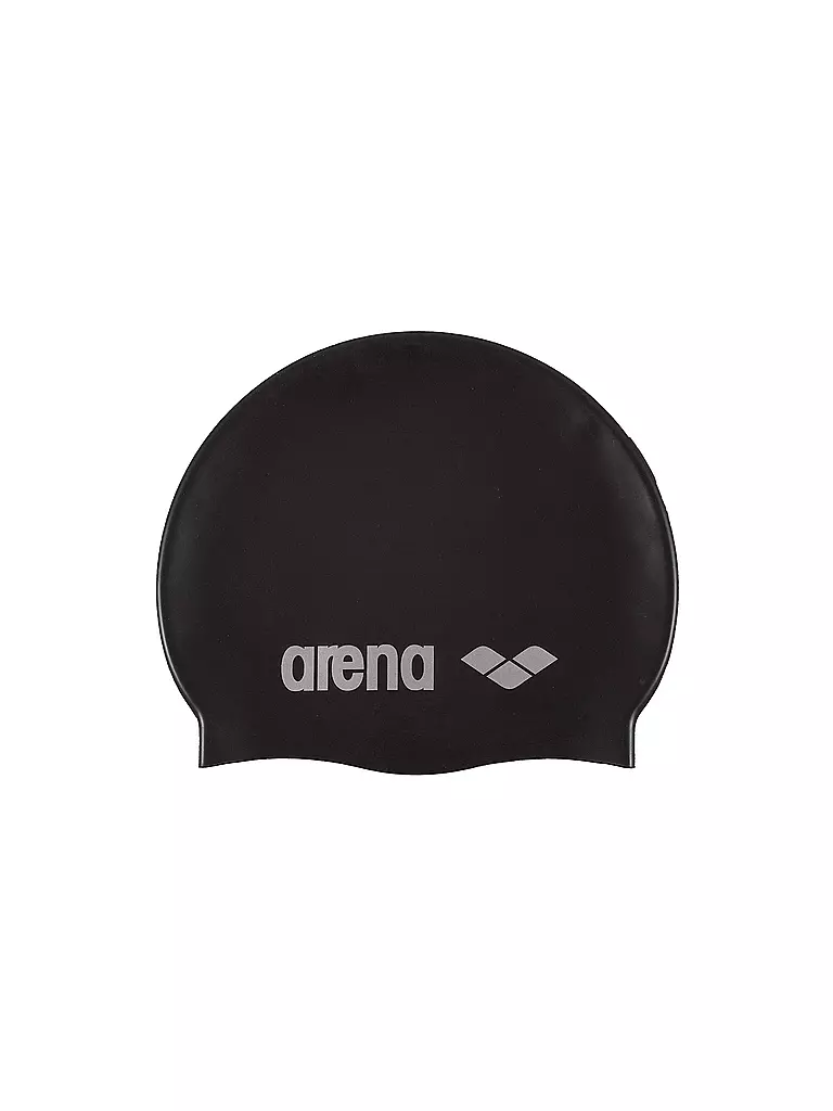 ARENA | Bonnet de bain Classic Silicone | Noir