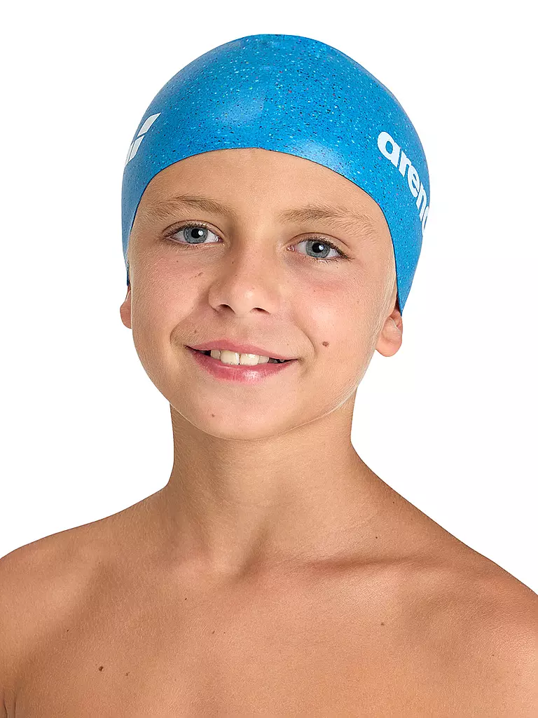 ARENA | Bonnet de bain garçon | Bleu
