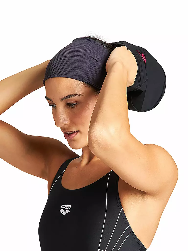 ARENA | Bonnet de bain unisexe Smartcap | Noir