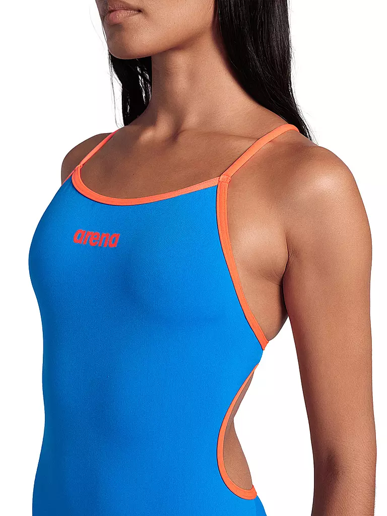 ARENA | Damen Badeanzug Lace | Bleu